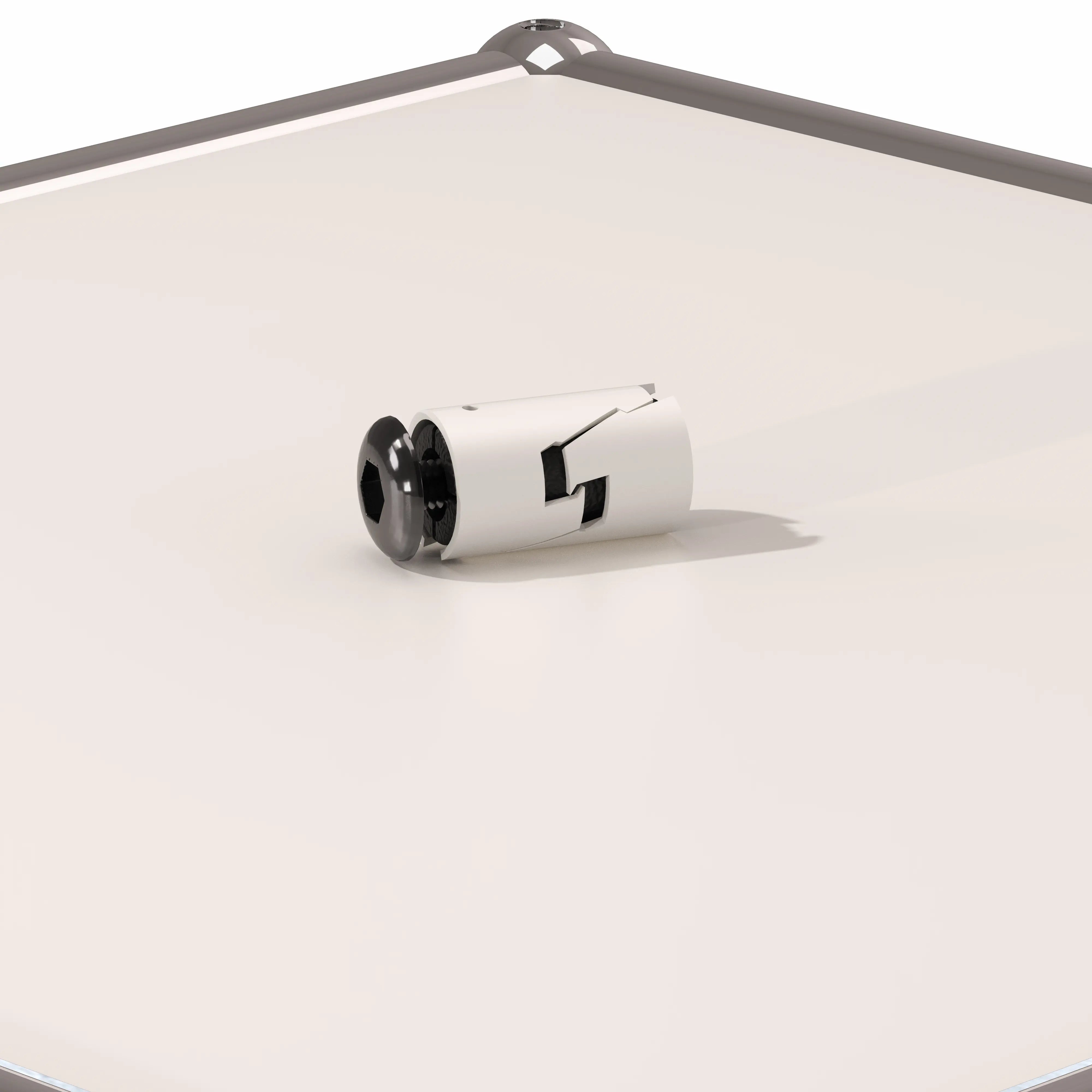 USM Haller Chrome Ball Connectors & Tube Connectors - Replacement