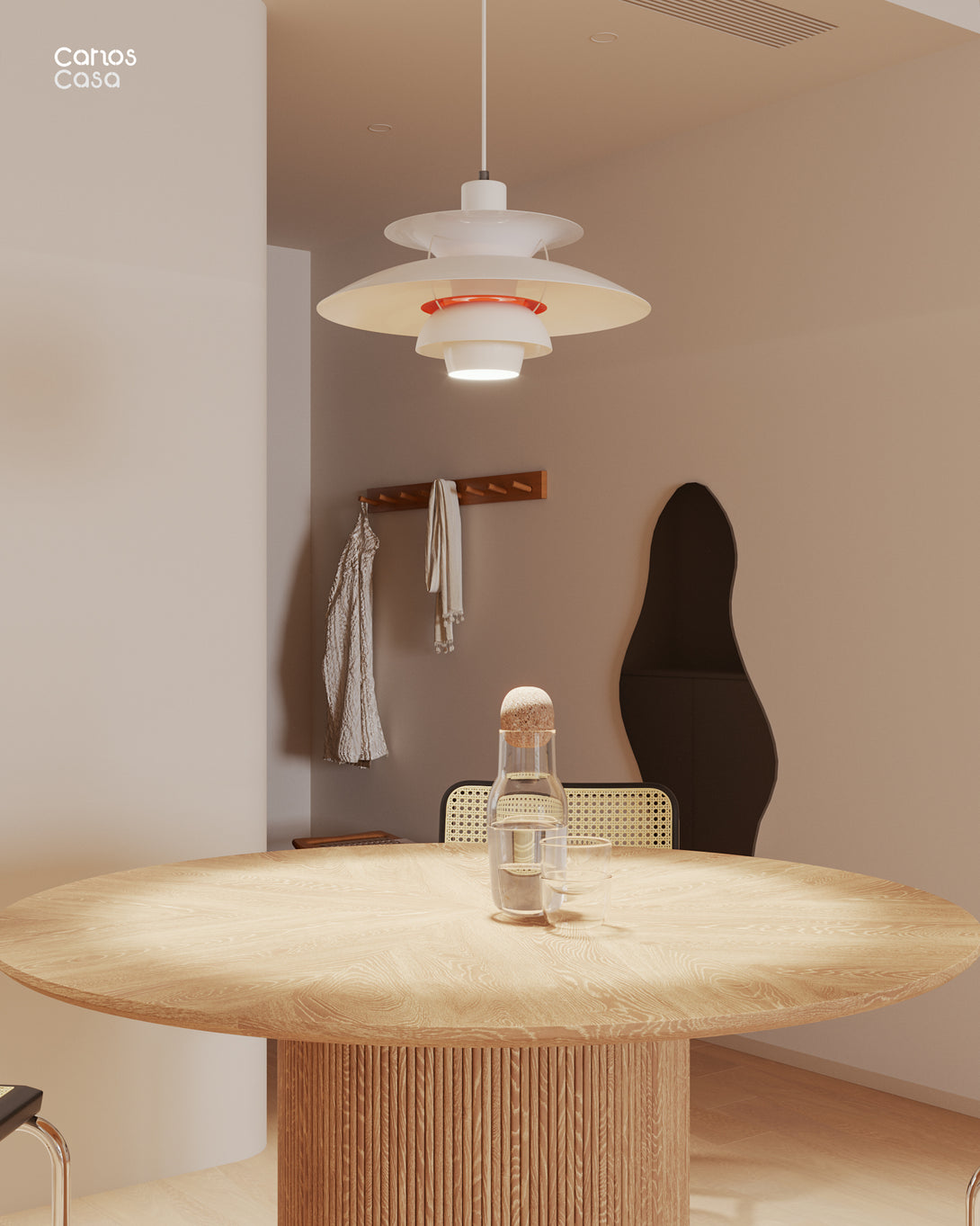 Carlos_CASA_ Poul Henningsen Pendant_PH5_Lamp_for_Round Table Dining_Room_Decor_002
