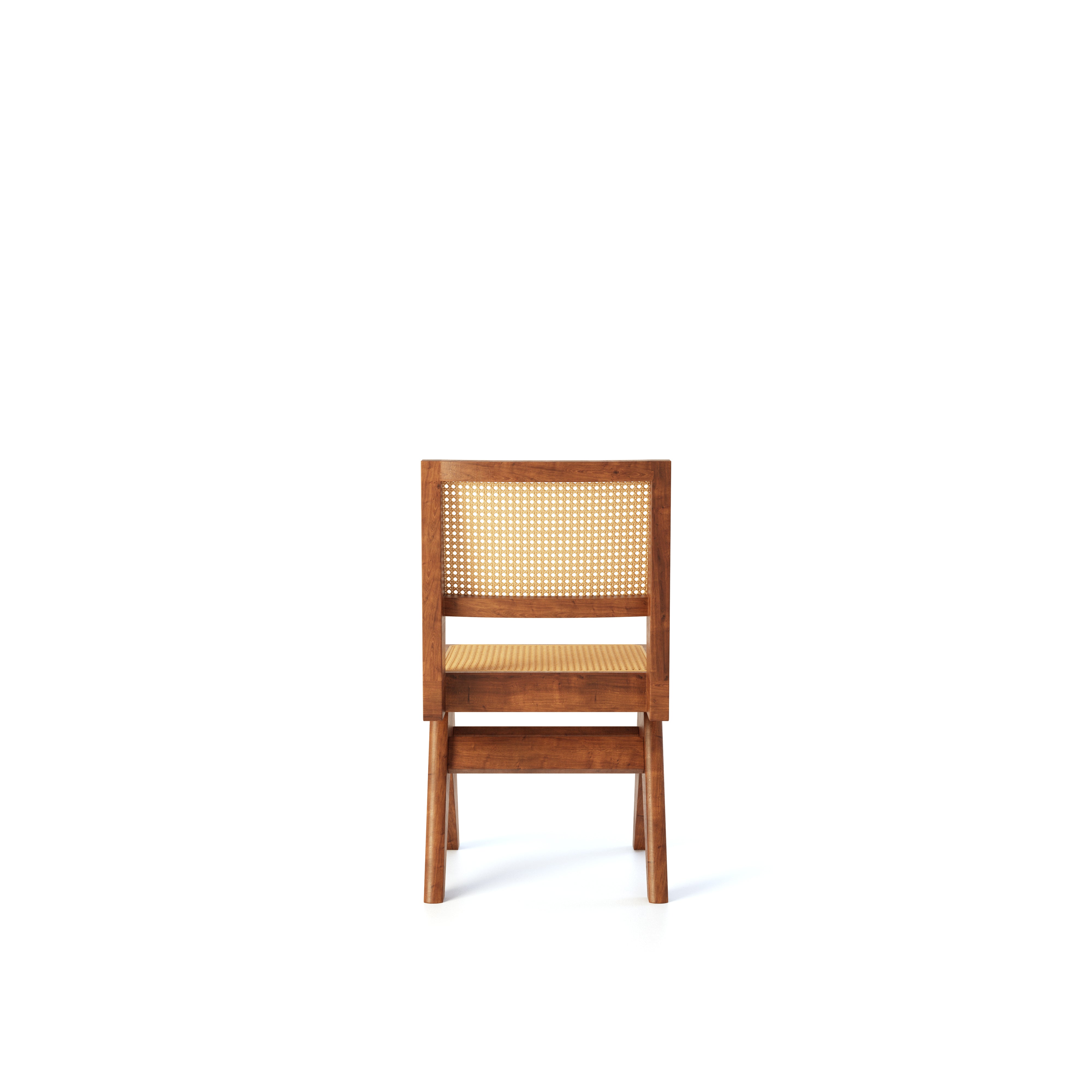 Mid-Century Modern Accent Modern Vintage Solid Teak Wood Pierre