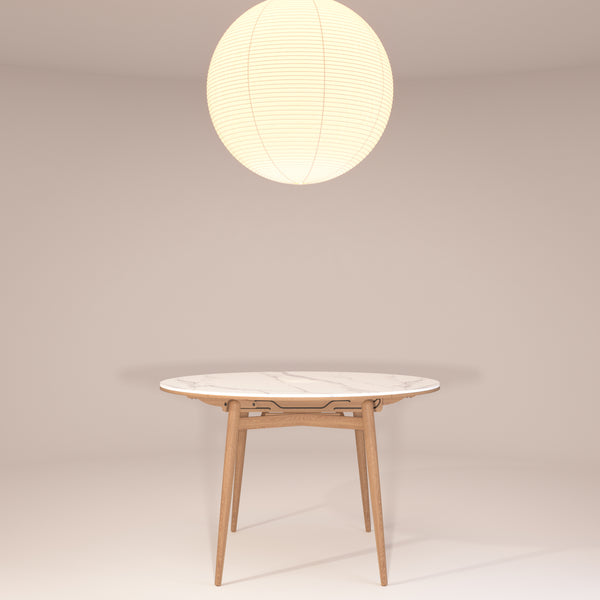 47" Round Extendable Dining Table