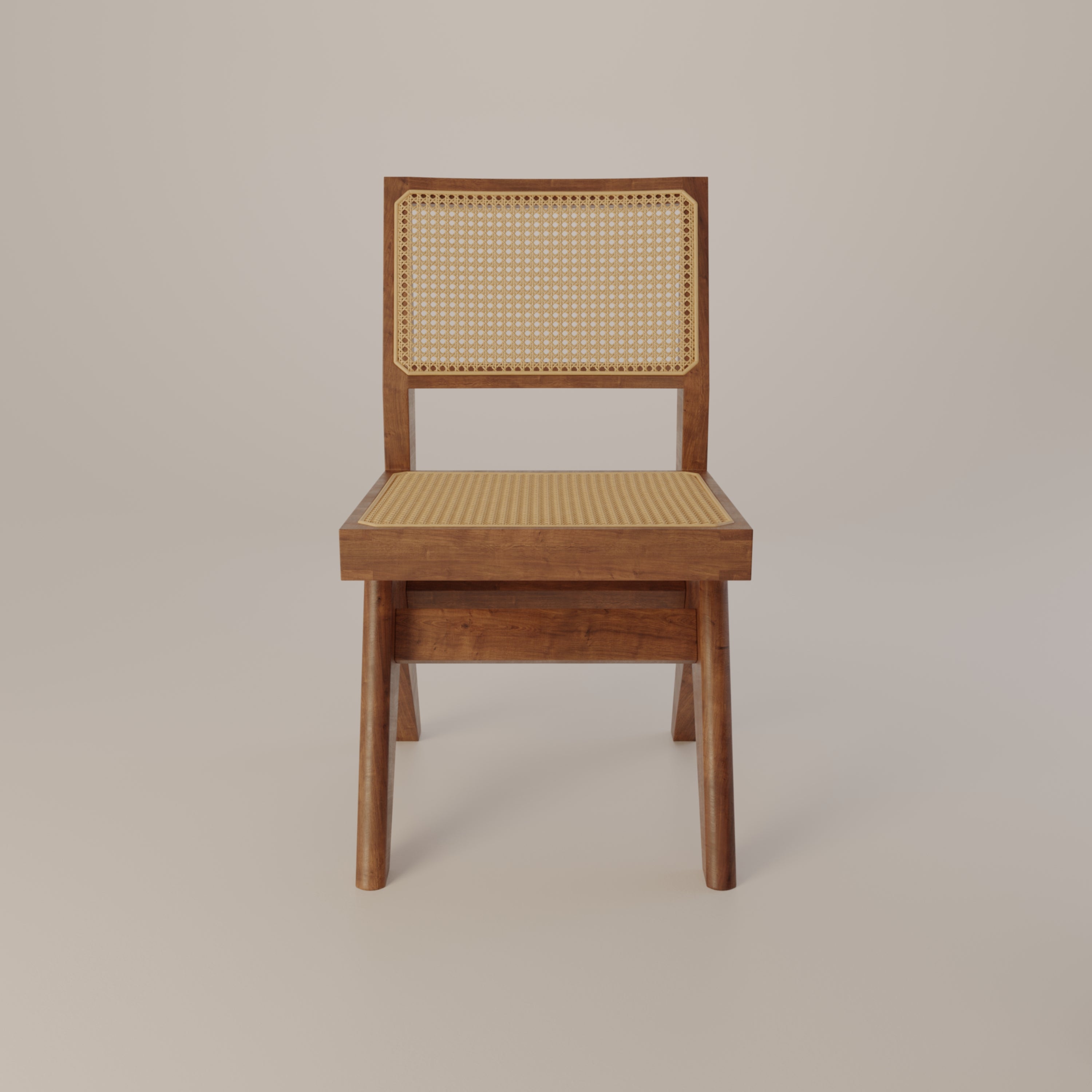 Chandigarh Rattan Cane Chair for Living Room Dining Room Mid-Century ...