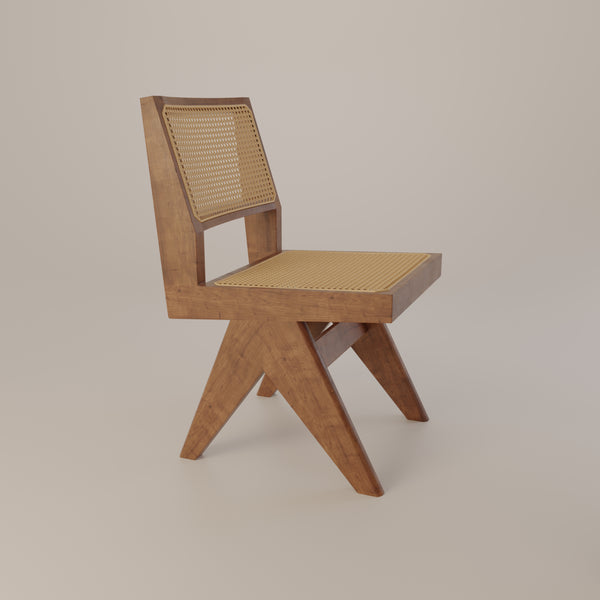 Chandigarh Rattan Cane Chair for Living Room Dining Room