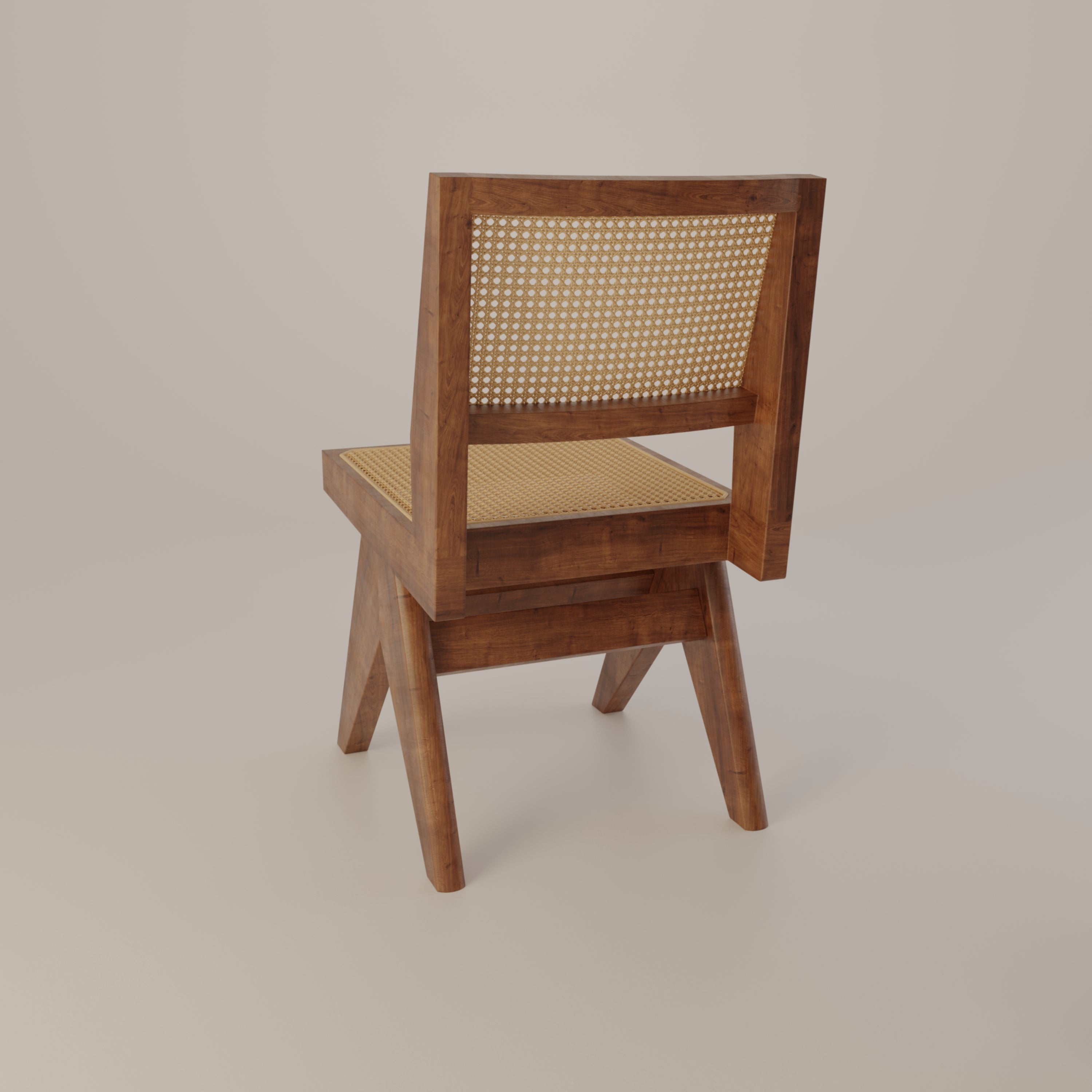 Chandigarh Rattan Cane Chair for Living Room Dining Room Mid-Century ...
