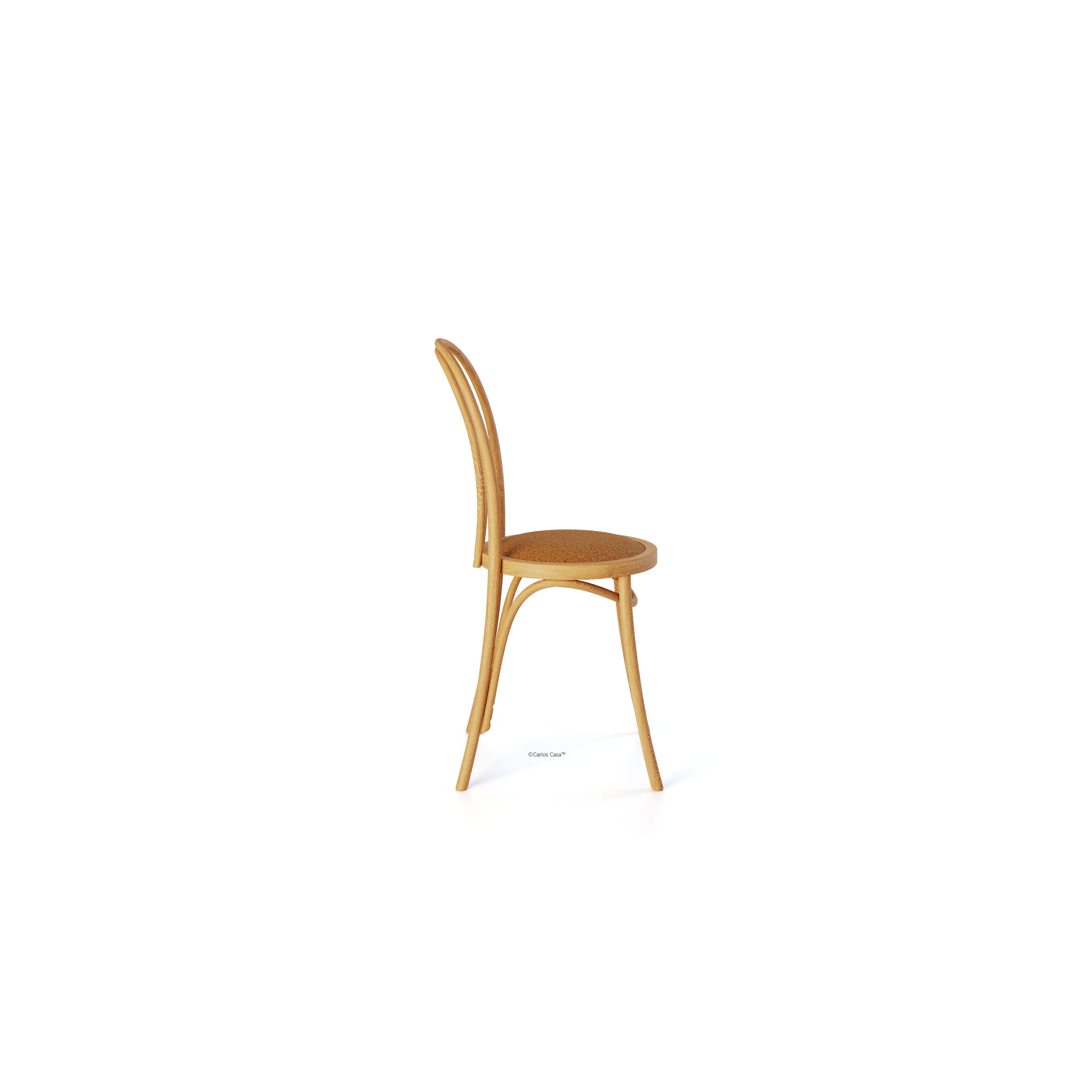 Solid Bentwood Thonet Chair for Kitchen and Dining